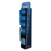 BLU Energy Drink Corrugated Retail Display