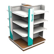 Rexall Adjustable Shelf Display