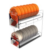 Two-Tier Hair Pomade Counter Display