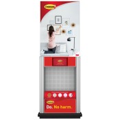 Illuminated 3M Command Retail Display