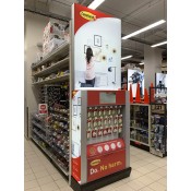 Illuminated 3M Command Retail Display