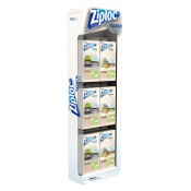 Retail POP Display for Ziploc Space Bags