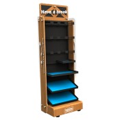 Nestle Whistler Retail POP Floor Rack