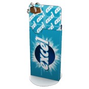 Excel Gum Retail POP Floor Stand