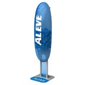 Aleve Retail POP Floor Stand