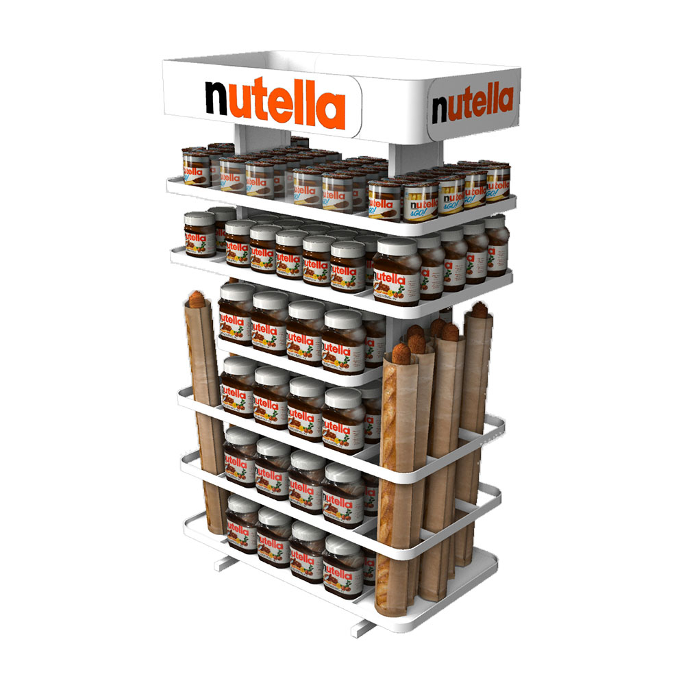 Nutella/Baguette Retail POP Display Nutella/Baguette Retail POP Display