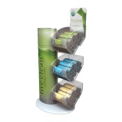 Live Clean Lip Balm Retail POS Counter Display