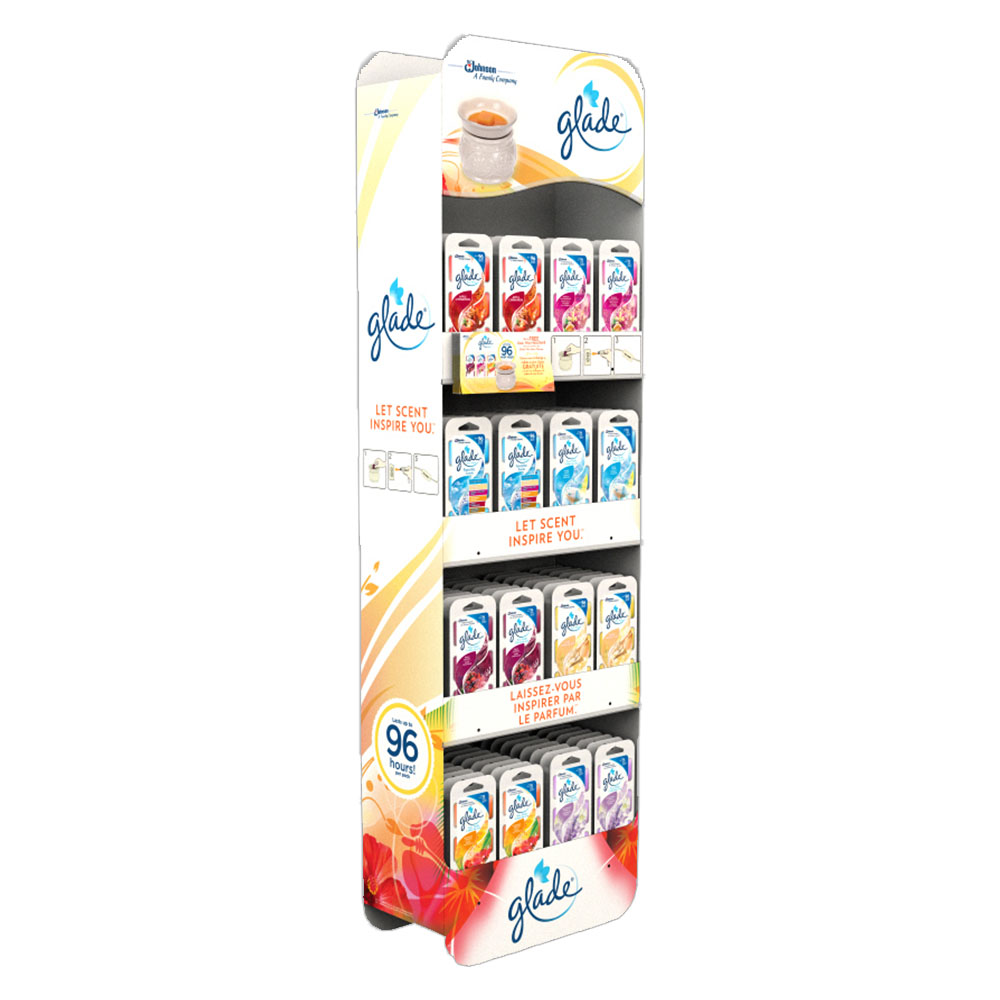 Glade Wax Melts Retail POP Display Glade Wax Melts Retail POP Display