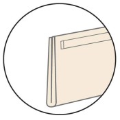 2" High Self-Adhesive Label Holder