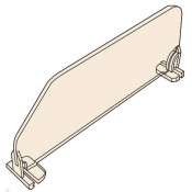 2" Snap-In Shelf Divider