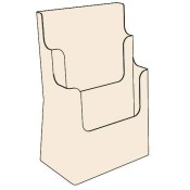 Two Tier Slant Back Brochure Holder