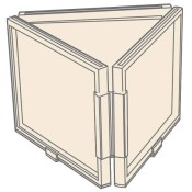 Three-Way Sign Holder Kit