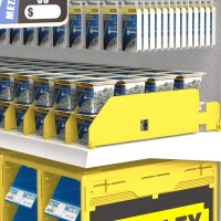 Snap-In Adjustable Shelf Divider - Model # DIVT410