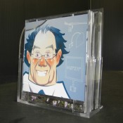 CD DVD Brochure Holder with Feet