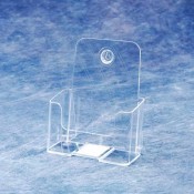 Slant Back Wall-Mounted Brochure Holder