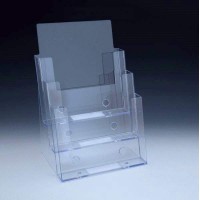 Three Tier Slant Back Brochure Holder - Model # BHO410