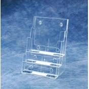 Four Tier Slant Back Brochure Holder