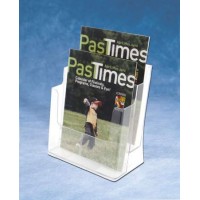 Two Tier Slant Back Brochure Holder - Model # BHO460