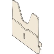 Pusher Front with Ticket Holder - Clear