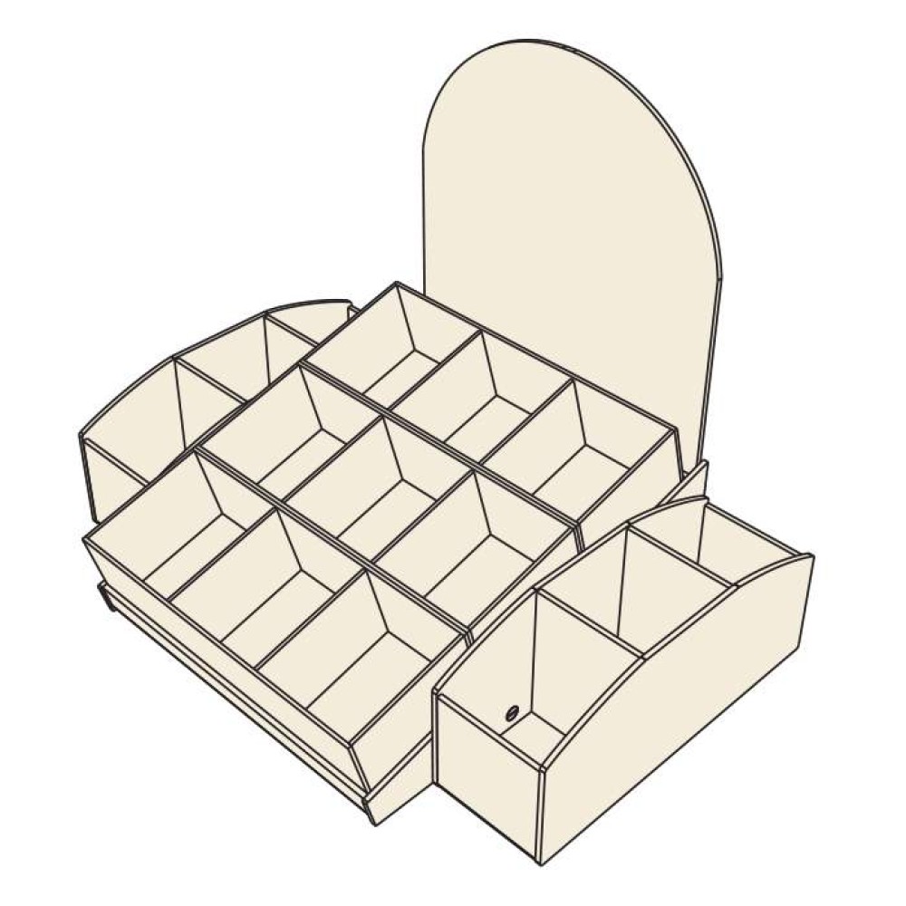 Single Tier Condiment Tray Single Tier Condiment Tray
