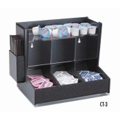 Condiment Tray with Three Compartments
