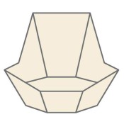 Countertop Display Corrugate Bin