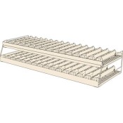 Double Pusher Tray Rack