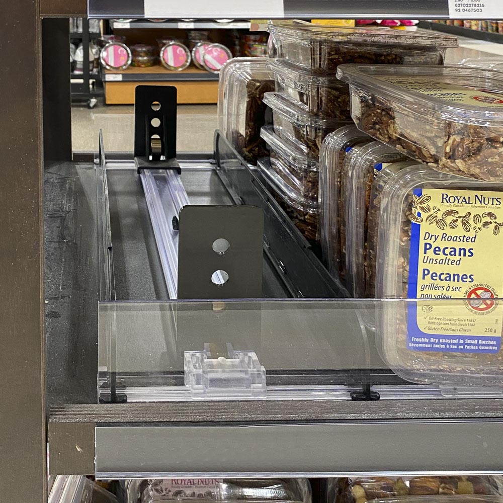 Double-Sided Shelf Pusher Double-Sided Shelf Pusher