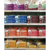 Clear Adjustable Divider for Bagged Goods - 10"H