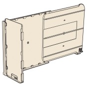 Adjustable Divider for Bagged Goods - 10"H - Clear 