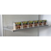 Adjustable Divider for Bagged Goods - 5"H - Clear 