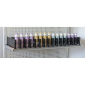 Black Adjustable Divider for Bagged Goods - 5"H