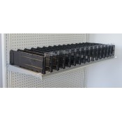 Black Adjustable Divider for Bagged Goods - 5"H