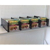 Black Adjustable Divider for Bagged Goods - 5"H