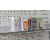 Adjustable Divider for Bagged Goods - 5"H - Clear 