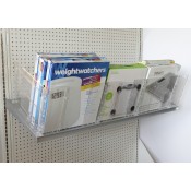 Clear Adjustable Divider for Bagged Goods - 10"H