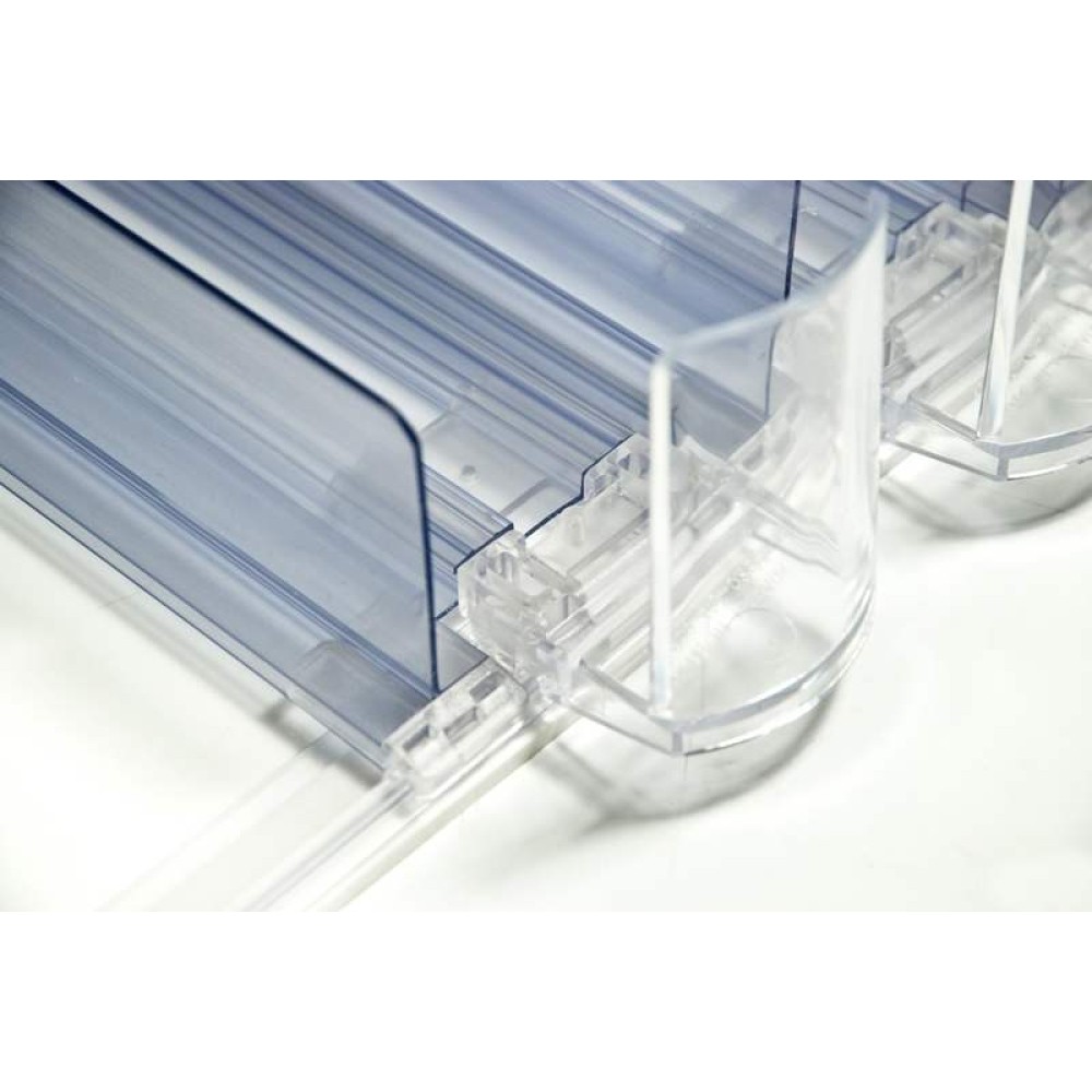 Extruded Gravity Bottle and Pusher System