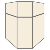 Hexagonal Corrugated Dump Bin