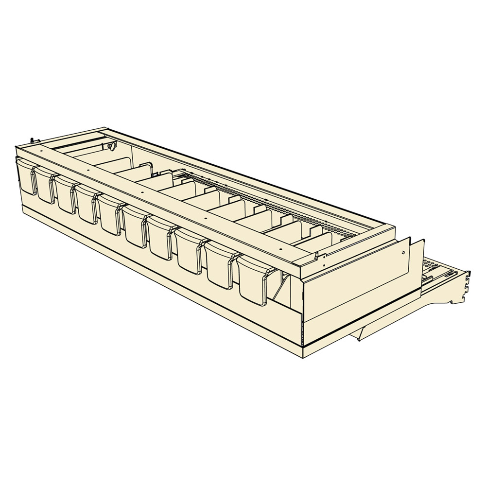 Secure Merchandiser Slide Shelf with SlideGuard Secure Merchandiser Slide Shelf with SlideGuard
