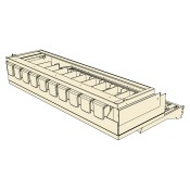 Secure Merchandiser Slide Shelf with SlideGuard