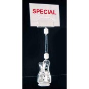 Clip-On Extended Sign Holder