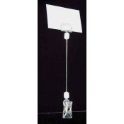 Clip-On Wire Sign Holder