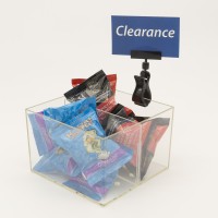Black Clip-On Card Holder - Model # KK025B