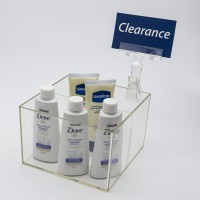 Clear Ratcheted Spring Sign Holder - Model # KK029A