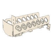 Kwickload® Shelf Mount Pusher Kit with Wide Front