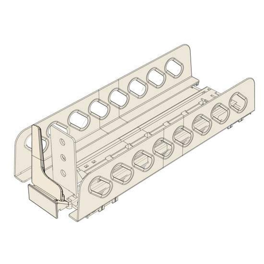 Kwickload® Shelf Mount Pusher Kit with Tall Front Kwickload® Shelf Mount Pusher Kit with Tall Front