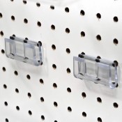 Pegboard / Slatwall Clear U-Hook