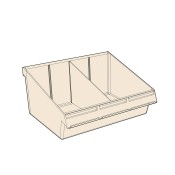 Multi-Purpose Clear Bin - 5" x 11” x 10”