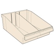 Multi-Purpose Clear Bin - 5" x 11” x 16”
