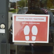 Sign Holder Frame with Suction Cup - 8.5" x 11"